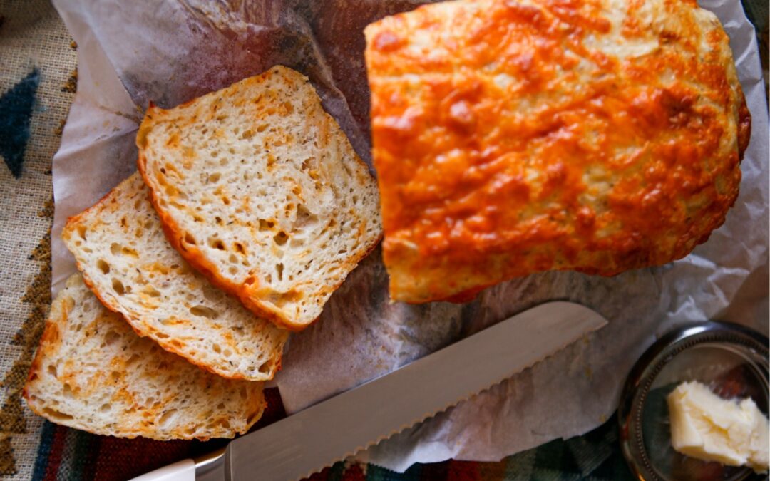 Easy Thyme and Cheddar Bread